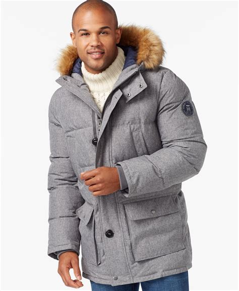 tommy hilfiger winter coat men's.